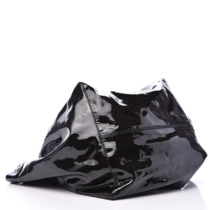 Jimmy Choo Patent Lola Oversized Tote Black 4 of 11
