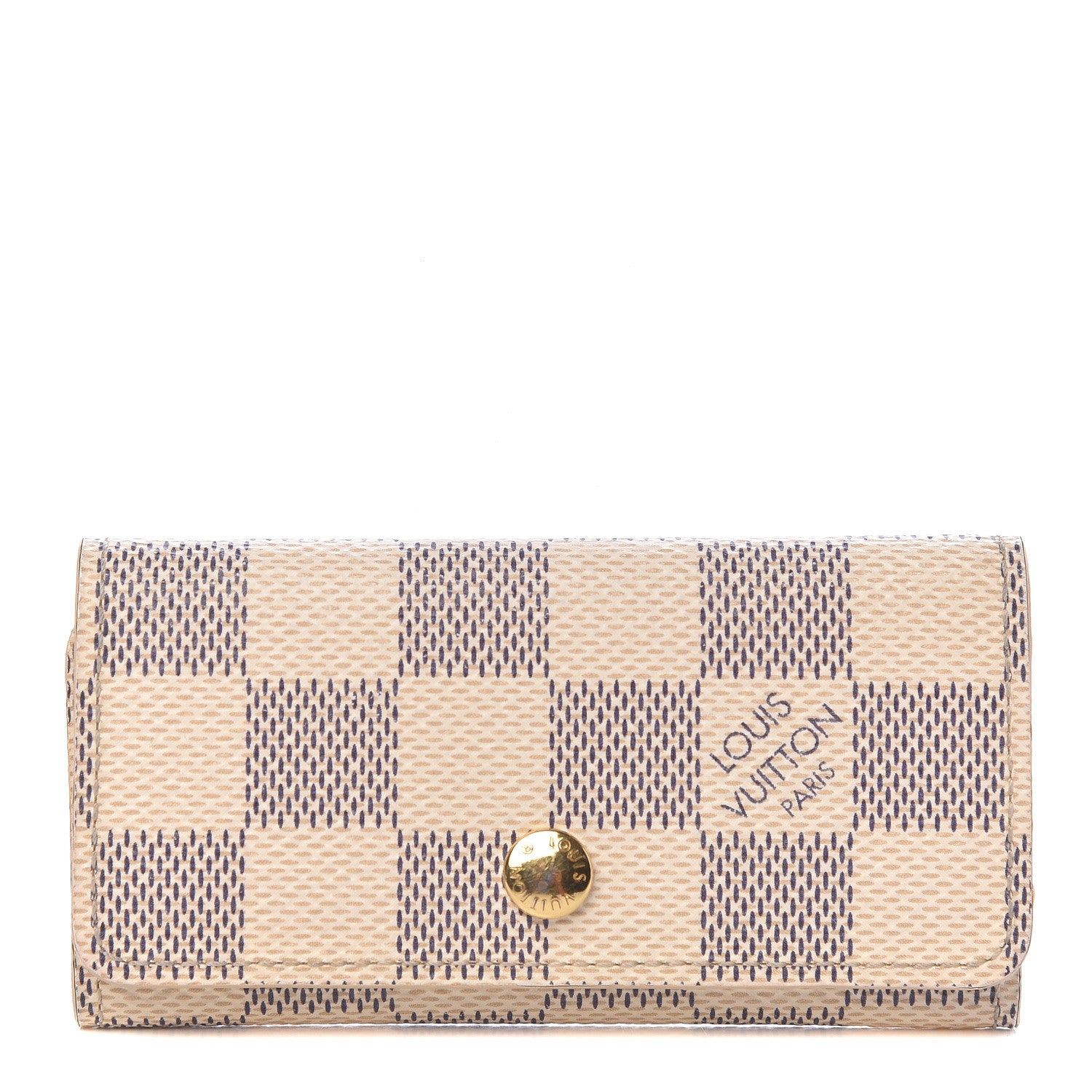 Louis Vuitton Damier Azur Multicles 4 Key Holder 1 of 8