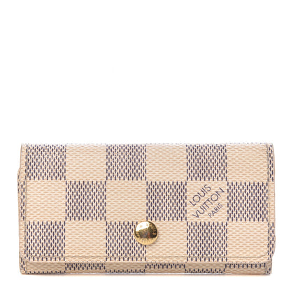 Louis Vuitton Damier Azur Multicles 4 Key Holder 1 of 8