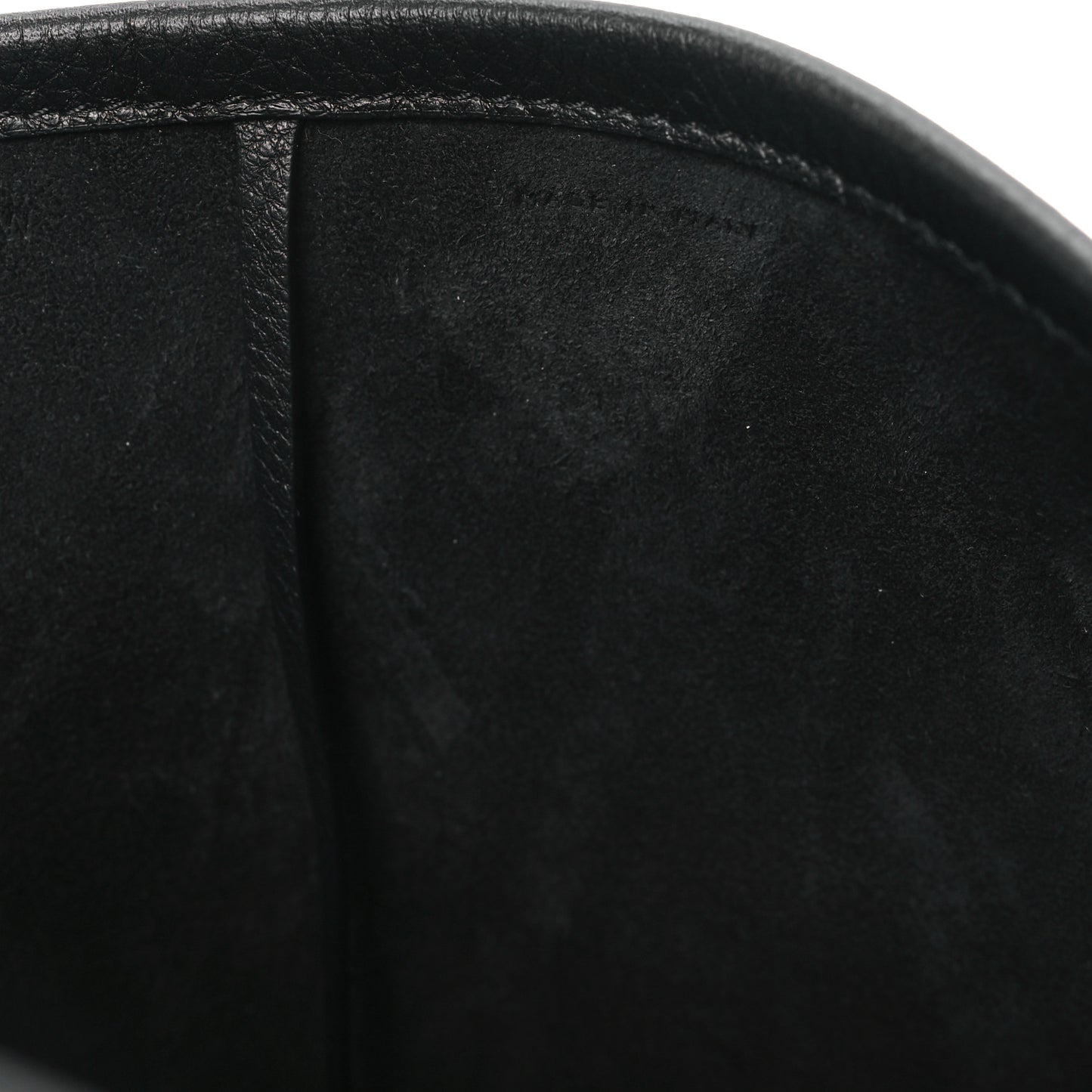 Grained Calfskin Medium N/S Park Tote Black