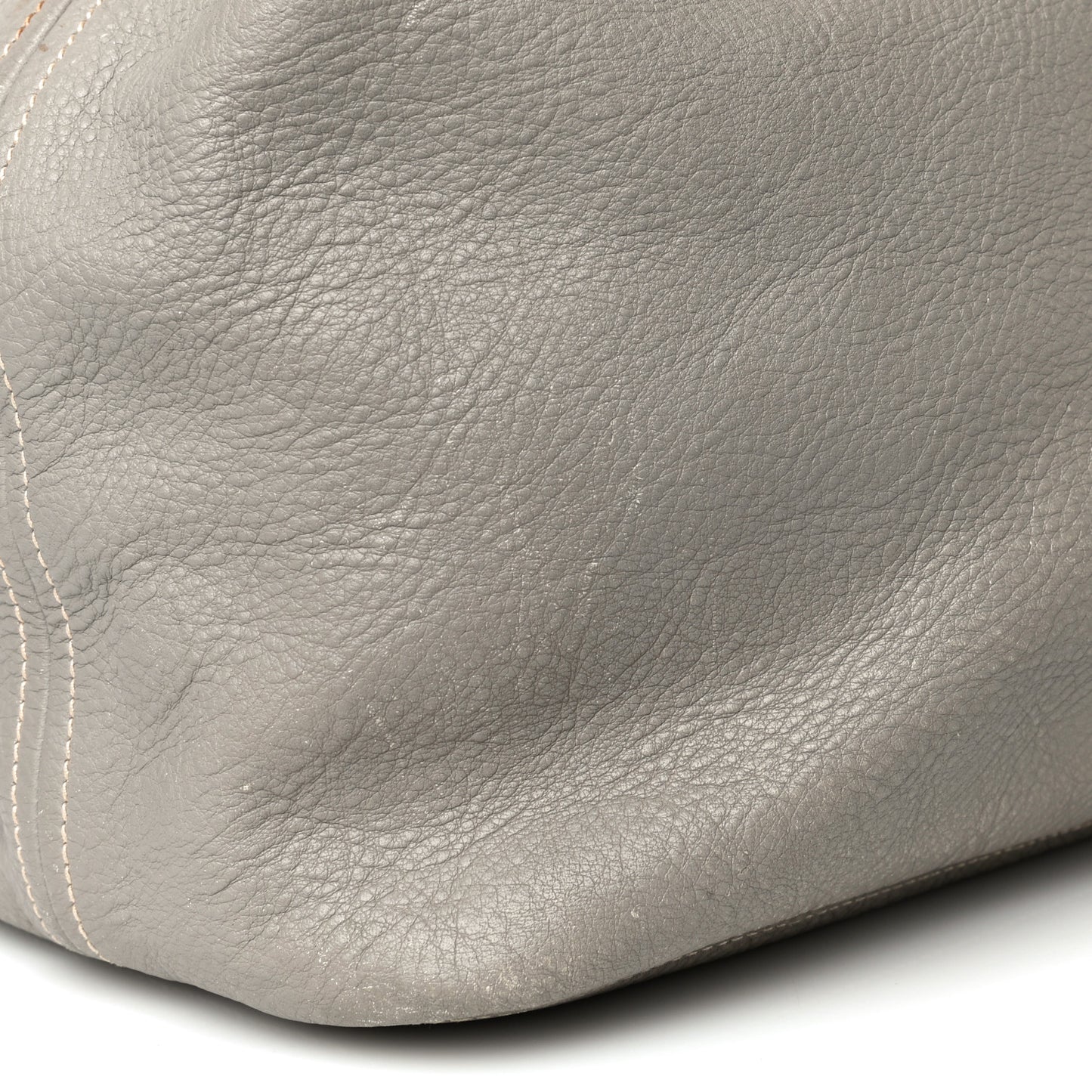 Vitello Daino Shoulder Bag Argilla