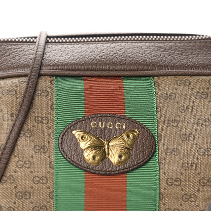 Gucci Mini Vintage GG Supreme Monogram Web Butterfly New Candy Crossbody Beige New Acero 10 of 11