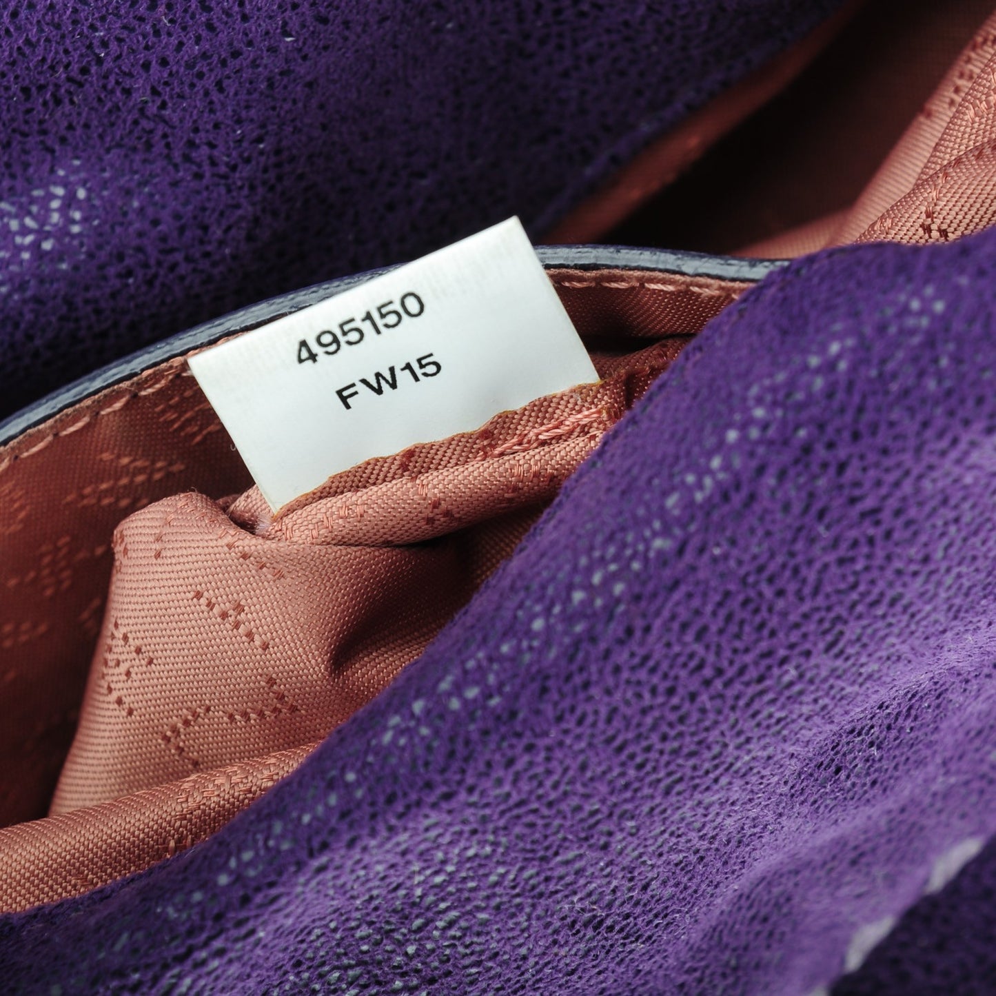 Shaggy Deer Mini Falabella Tote Bright Purple