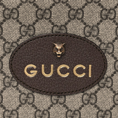 Gucci GG Supreme Monogram Web Neo Vintage Shoulder Bag Beige New Acero Crop 10 of 10