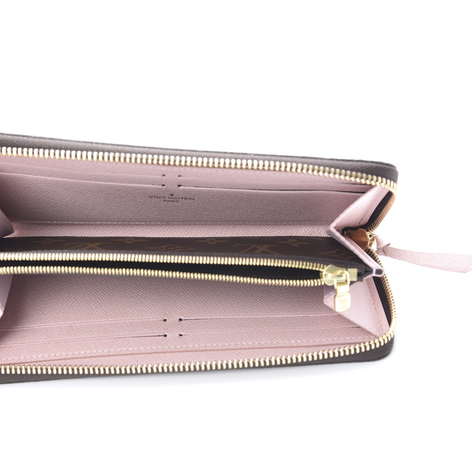 Louis Vuitton Monogram Clemence Wallet Rose Ballerine 5 of 8