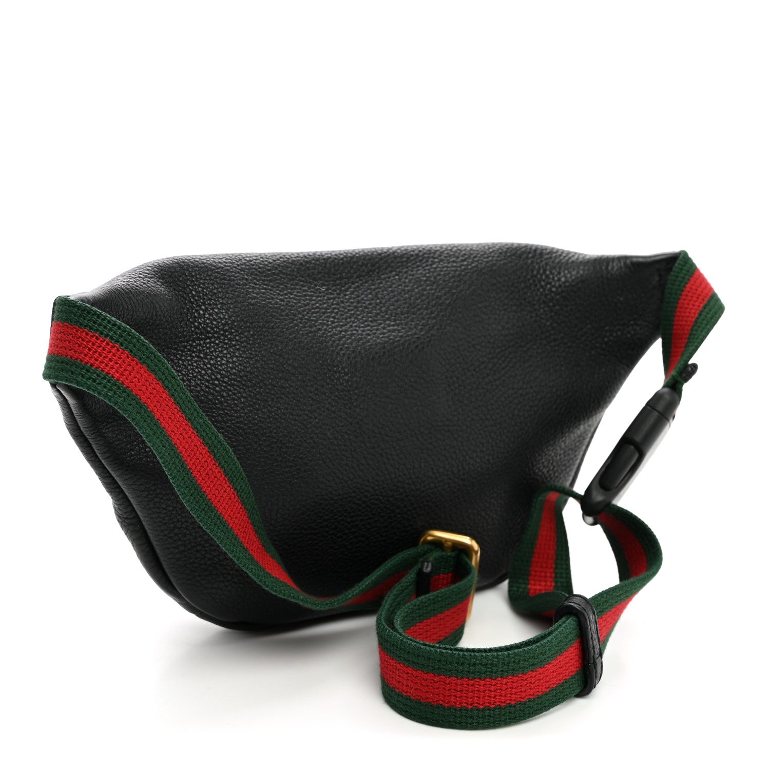 Gucci Grained Calfskin Small Logo Belt Bag Black 3 of 11