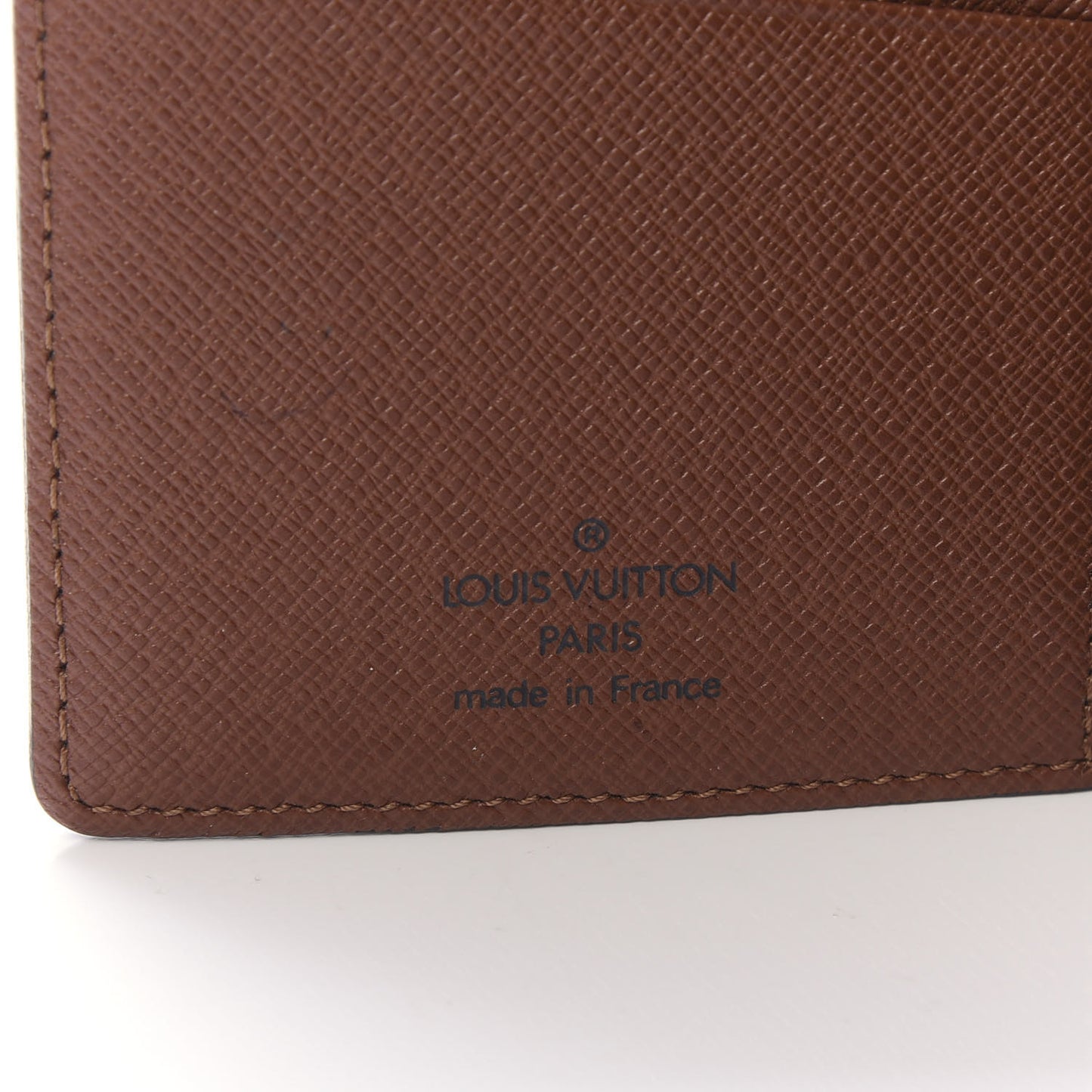 Monogram Porte Valeurs Checkbook Wallet
