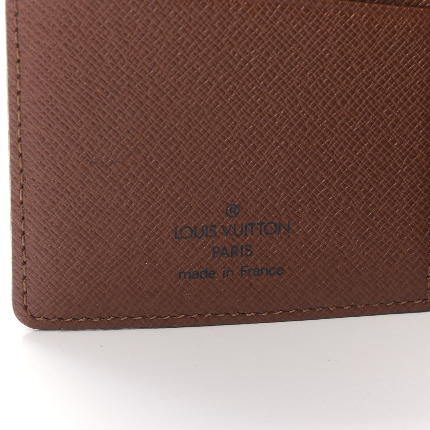 Louis Vuitton Monogram Porte Valeurs Checkbook Wallet 8 of 9