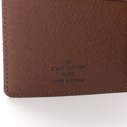 Louis Vuitton Monogram Porte Valeurs Checkbook Wallet 8 of 9