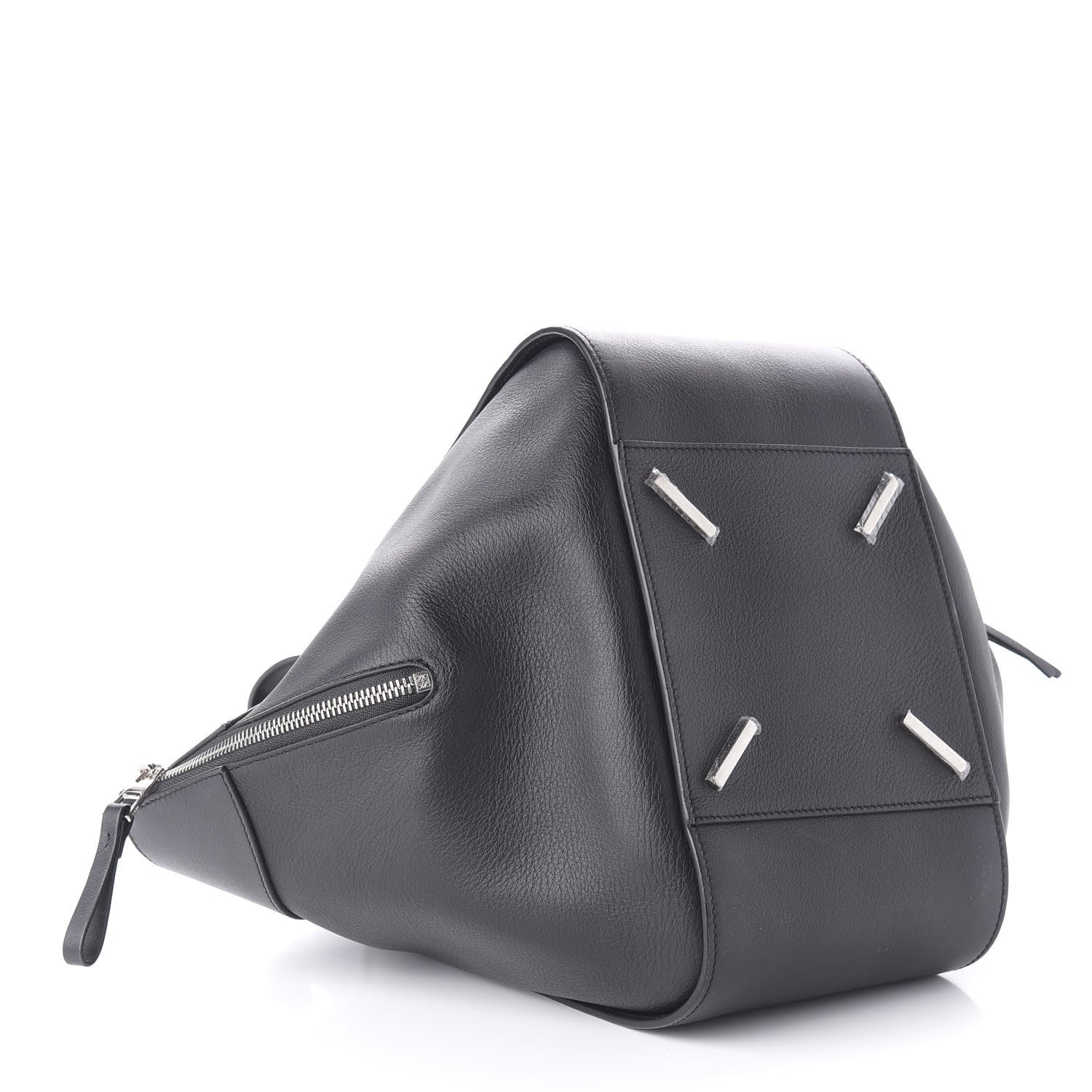 Loewe Calfskin Small Hammock Shoulder Bag Black 4 of 10