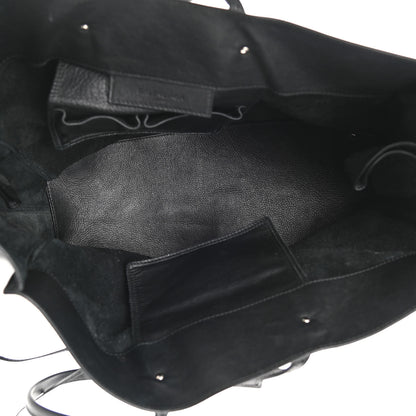 Balenciaga Supple Calfskin Papier A4 Zip Around Tote Black 4 of 10
