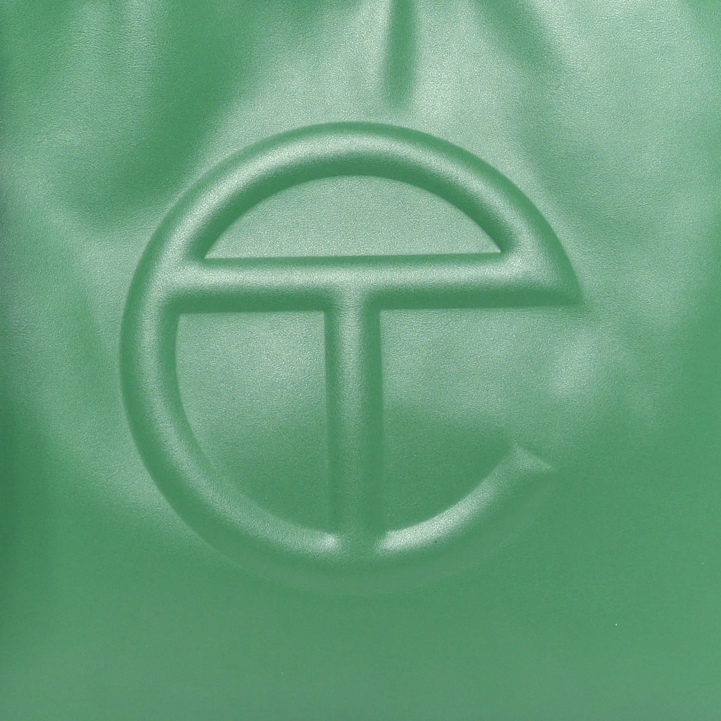 Vegan Leather Large Shopping Bag Greenscreen