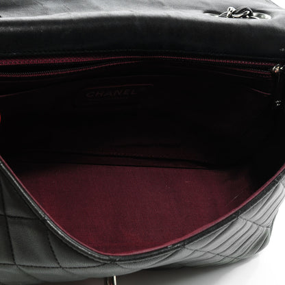 Chanel Lambskin Medium Coco Rider Flap Black 7 of 9