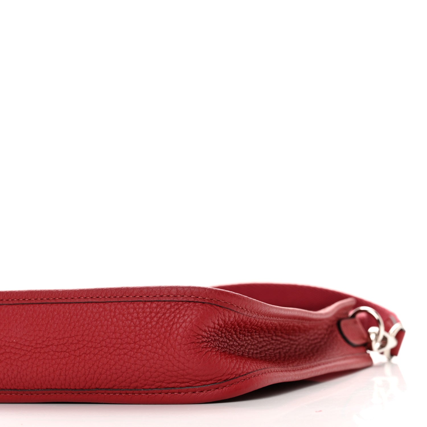 Hermes Taurillon Clemence Evelyne TPM Rouge Grenat 10 of 11