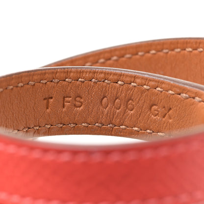 Hermes Epsom Rivale Double Tour Bracelet S Rose Jaipur 5 of 6