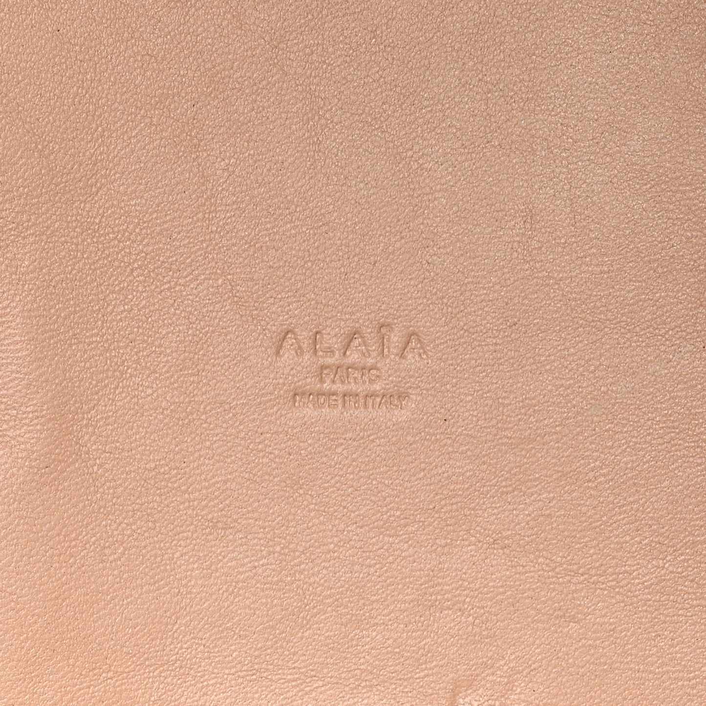 Calfskin Laser Cut Tote Black