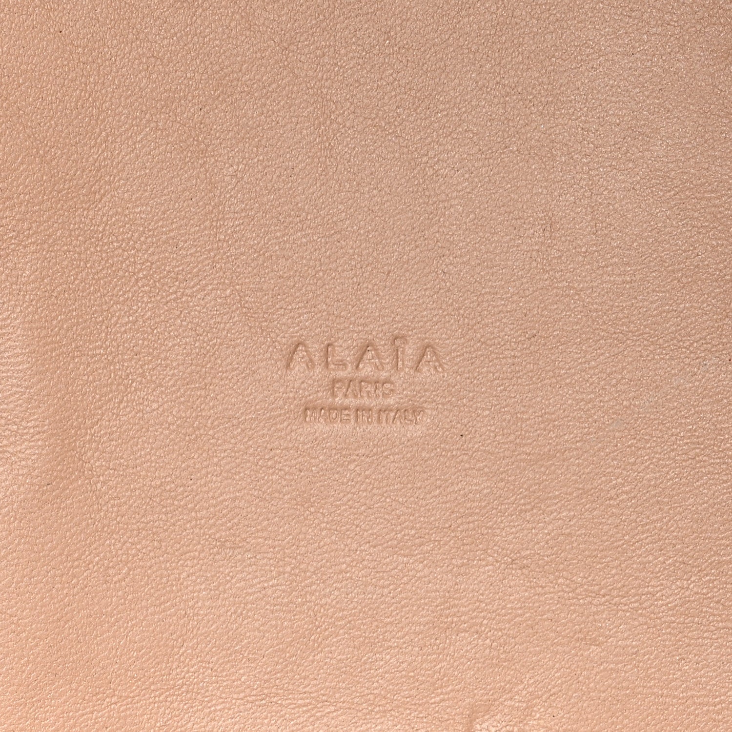 Alaia Calfskin Laser Cut Tote Black 7 of 11