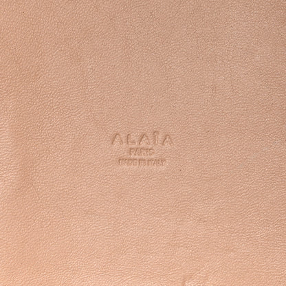 Alaia Calfskin Laser Cut Tote Black 7 of 11