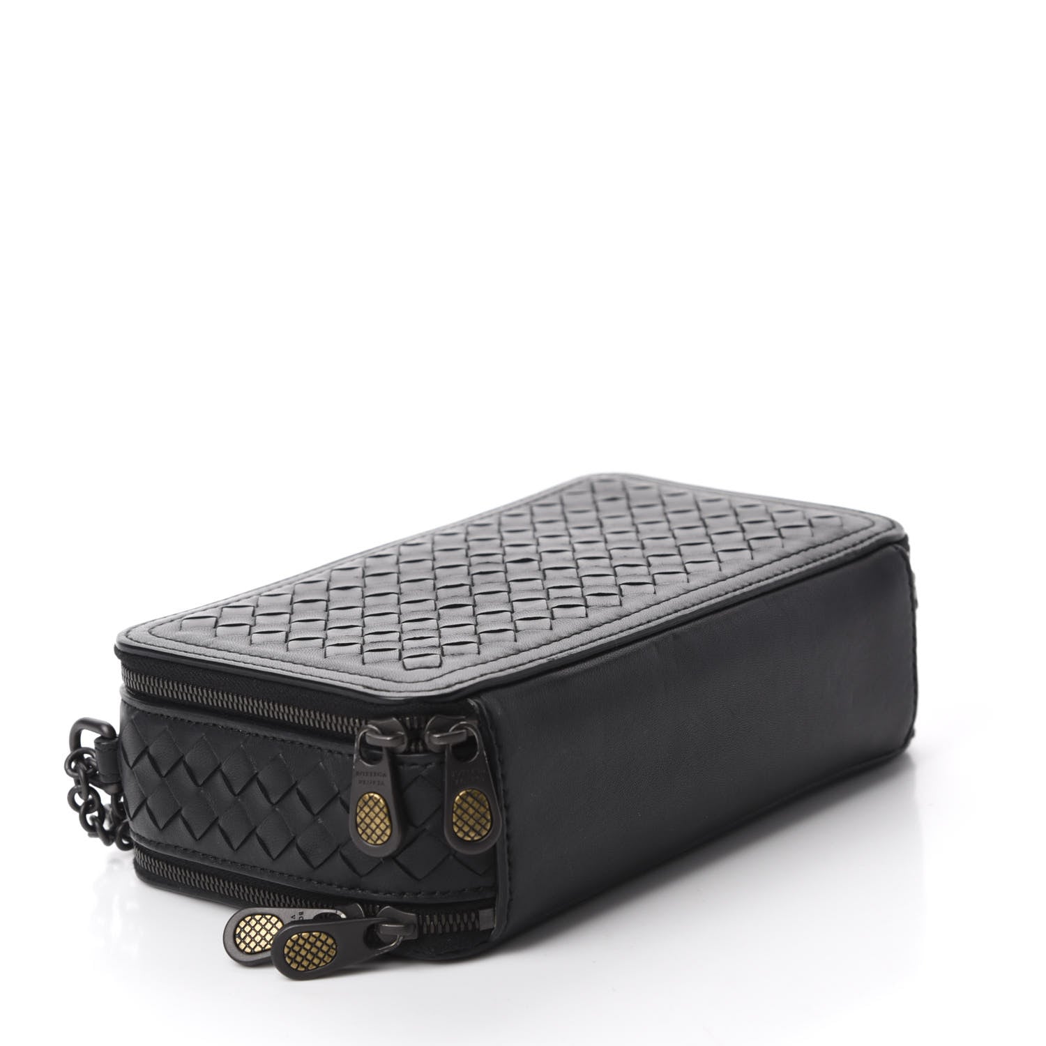 Bottega Veneta Nappa Intrecciato Camera Bag Black 4 of 11