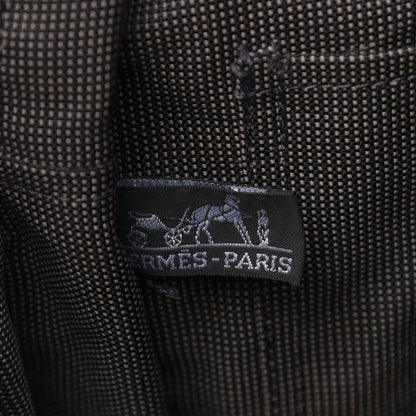Hermes Canvas Herline Backpack Grey 6 of 8