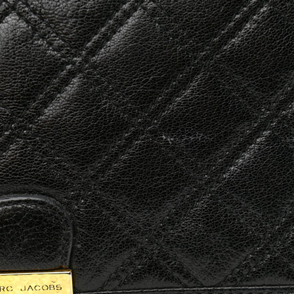Marc Jacobs Lacquered Lambskin Baroque The Large Single Flap Black 12 of 12
