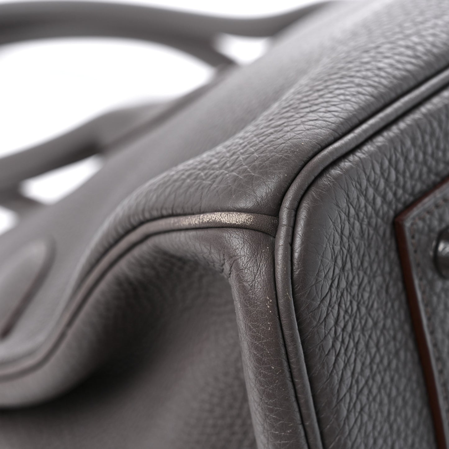 Togo JPG Shoulder Birkin II 42 Etain
