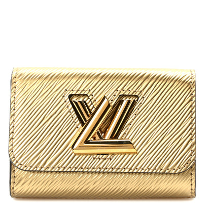 Louis Vuitton Epi Twist Card Case Gold Twisty White 1 of 8