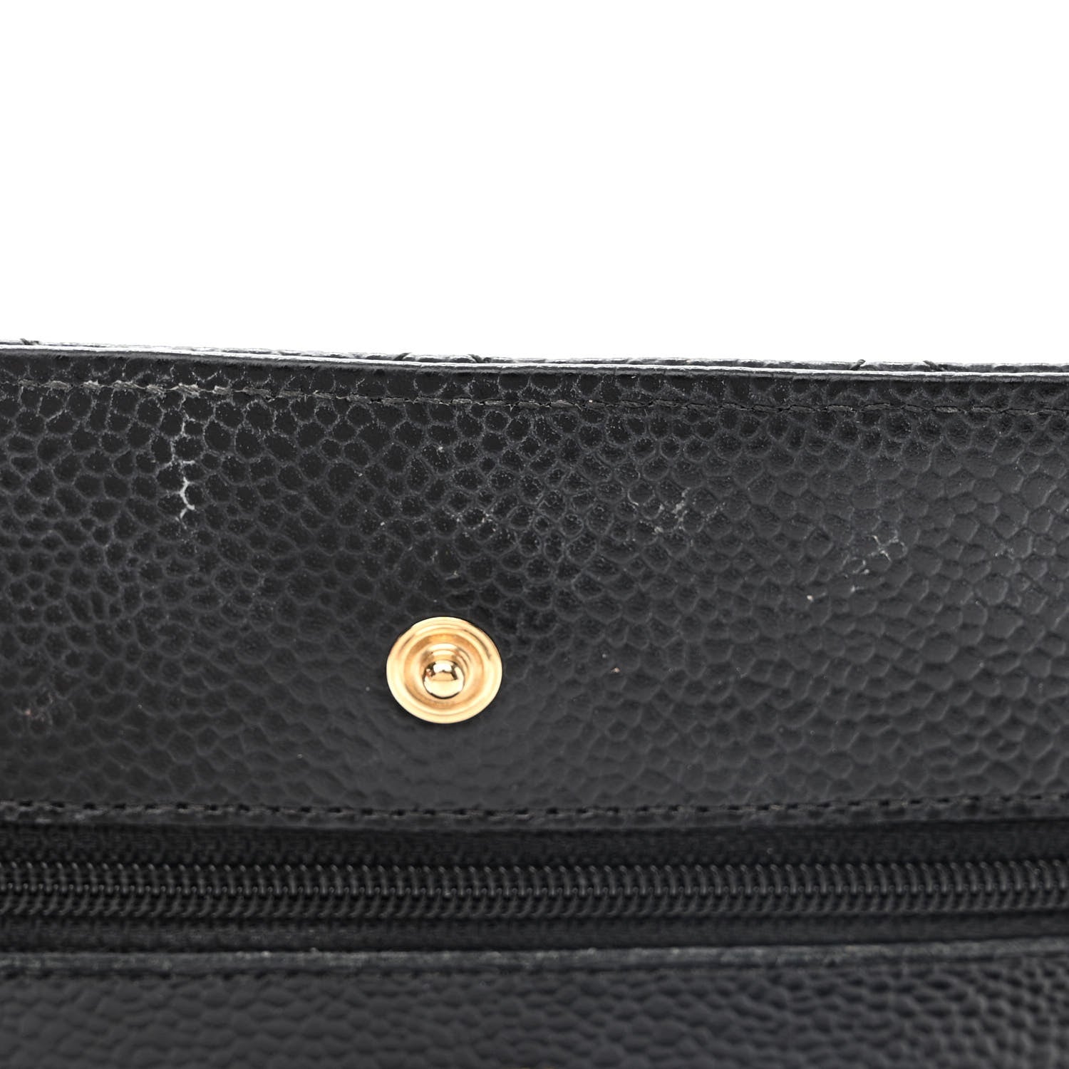 Chanel Caviar Quilted Wallet on Chain WOC Black 16 of 16