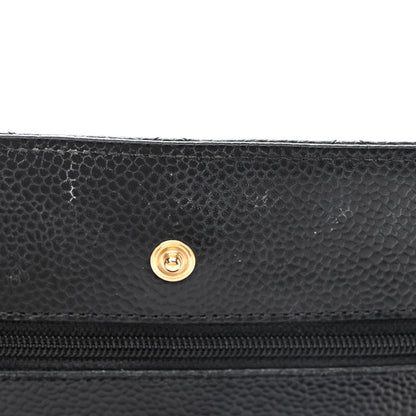Chanel Caviar Quilted Wallet on Chain WOC Black 16 of 16
