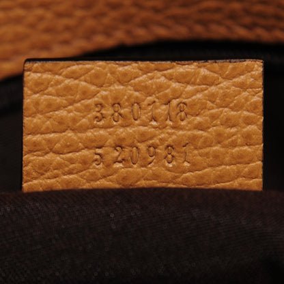 Gucci Calfskin Large Gifford Braided Handle Tote Camel 7 of 8