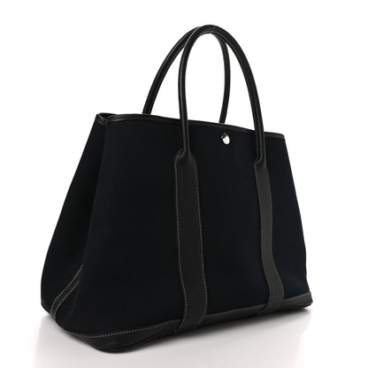 Hermes Toile Negonda Garden Party Tote 36 MM Black 3 of 10