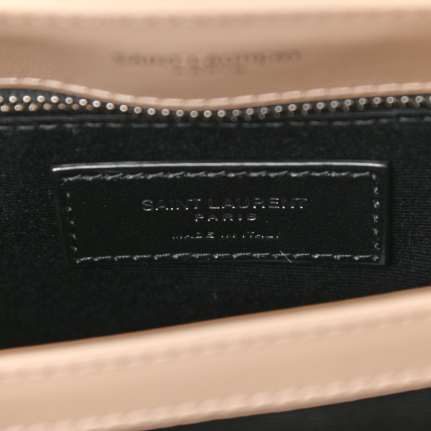 Saint Laurent Calfskin Y Quilted Monogram Toy Loulou Crossbody Bag Nude Powder 5 of 8