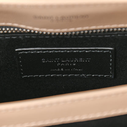 Saint Laurent Calfskin Y Quilted Monogram Toy Loulou Crossbody Bag Nude Powder 5 of 8