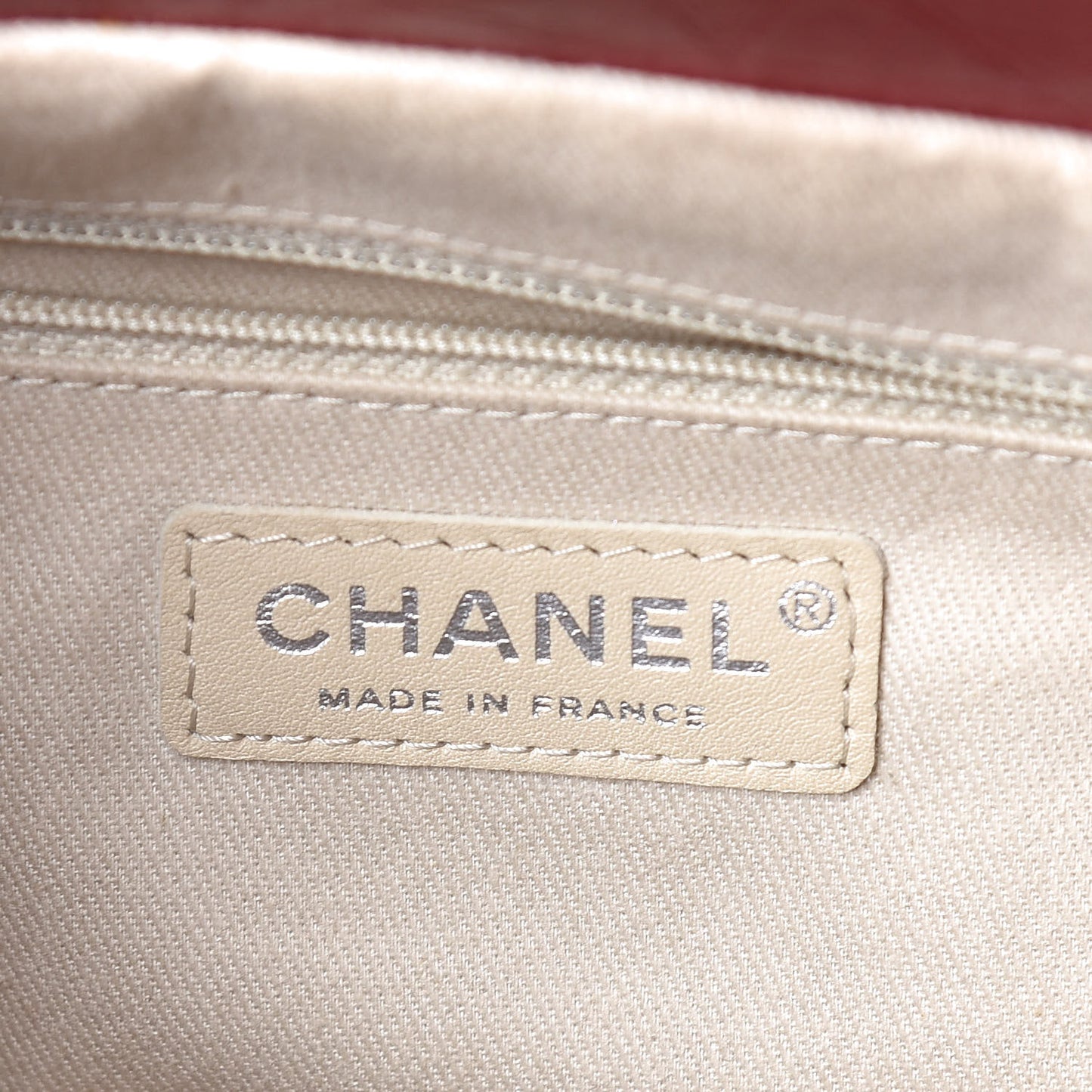 Aged Calfskin Quilted Reissue 2.55 Tote Red