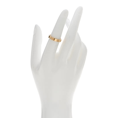 Cartier 18K Yellow Gold 3.5mm LOVE Wedding Band Ring 52 6 2 of 5