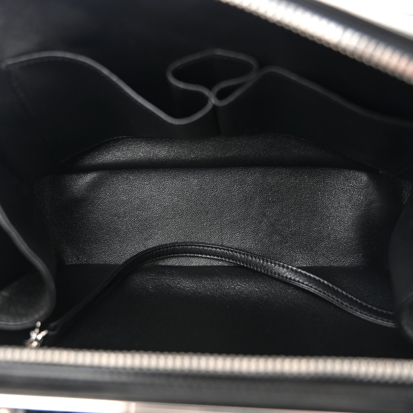 Lambskin Quilted Medium Trendy CC Bowling Bag Black