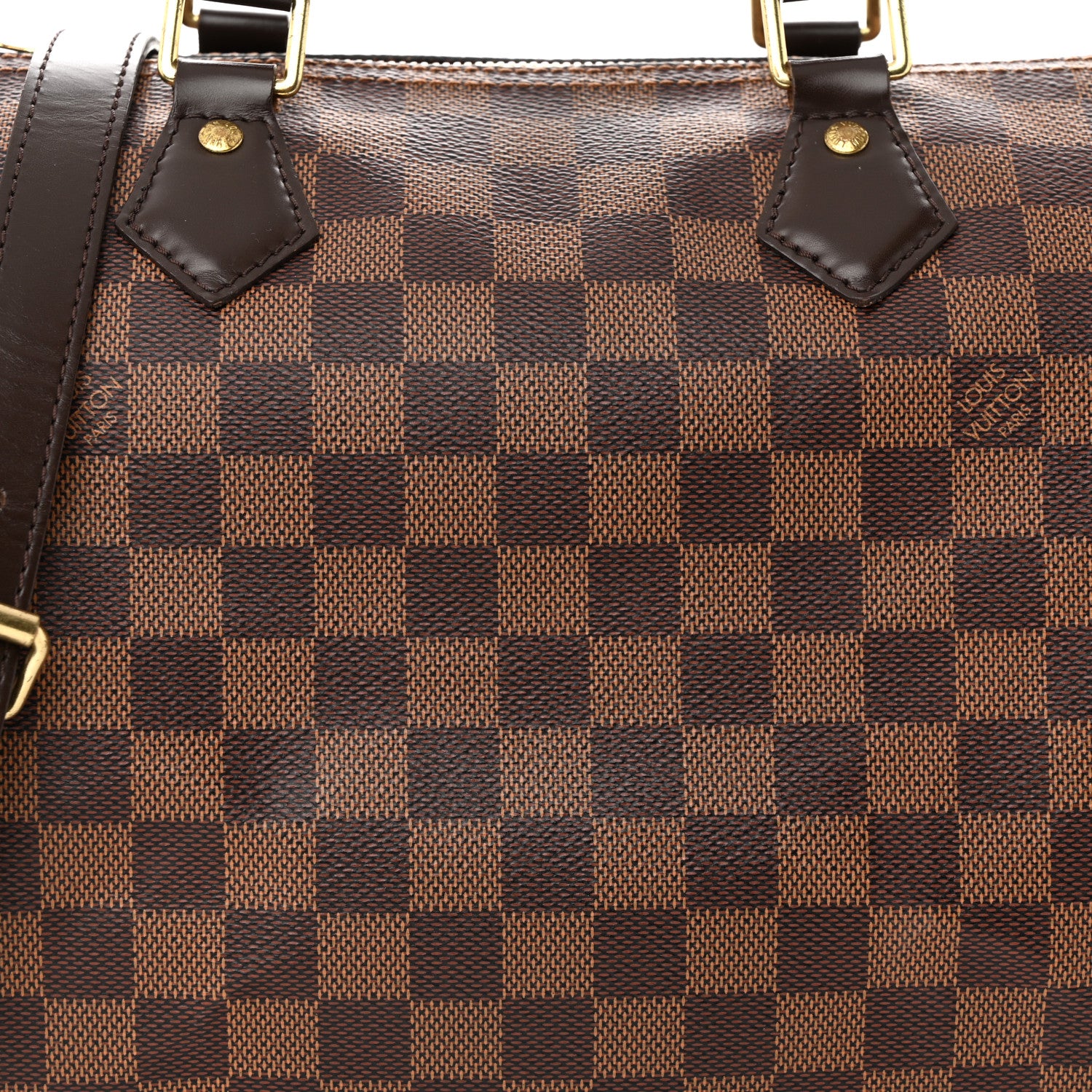 Louis Vuitton Damier Ebene Speedy Bandouliere 30 8 of 12