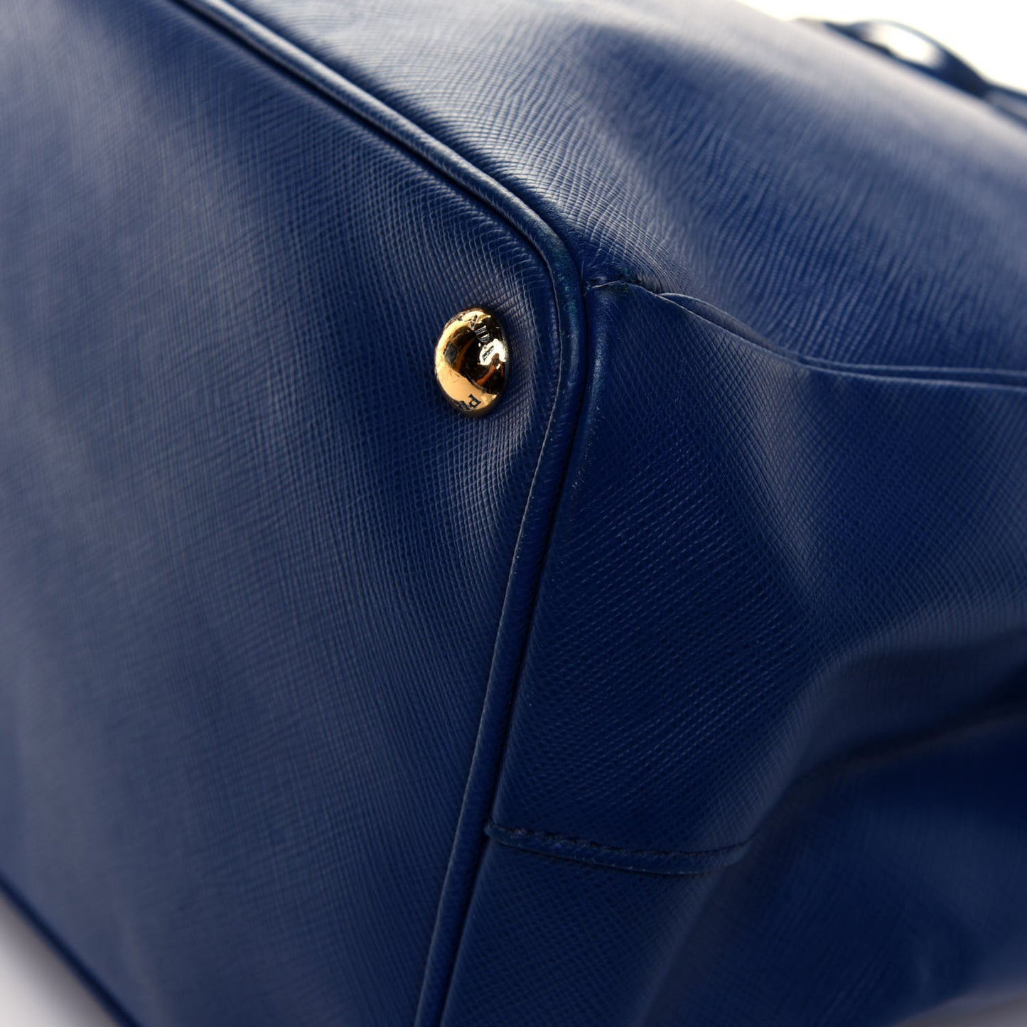 Saffiano Large Galleria Double Zip Tote Bluette