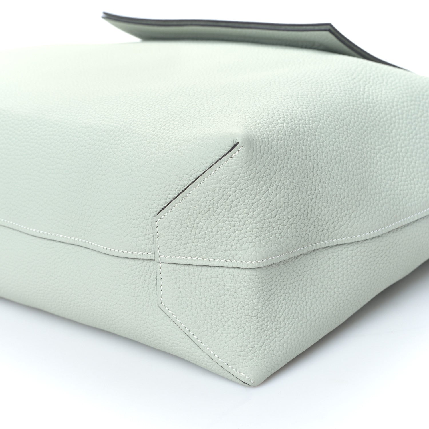 Hermes Taurillon Clemence Cabasellier 46 Gris Neve 8 of 8