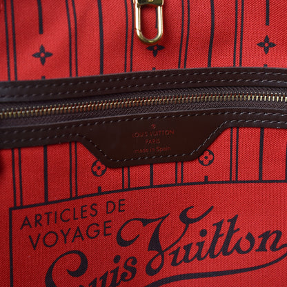 Louis Vuitton Damier Ebene Neverfull MM 6 of 15