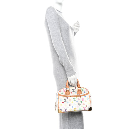 Louis Vuitton LOUIS VUITTON Monogram Multicolor Trouville White 2 of 10