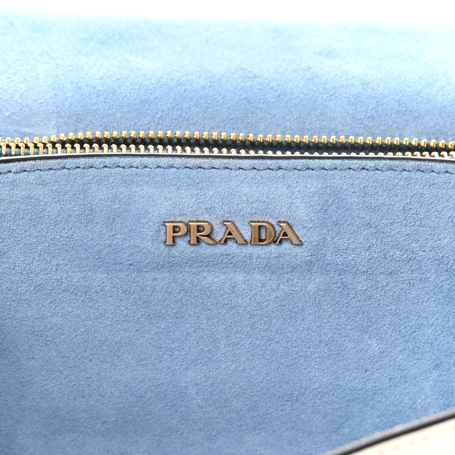 Prada Glace Calfskin Large Soft Cahier Bag White 6 of 15