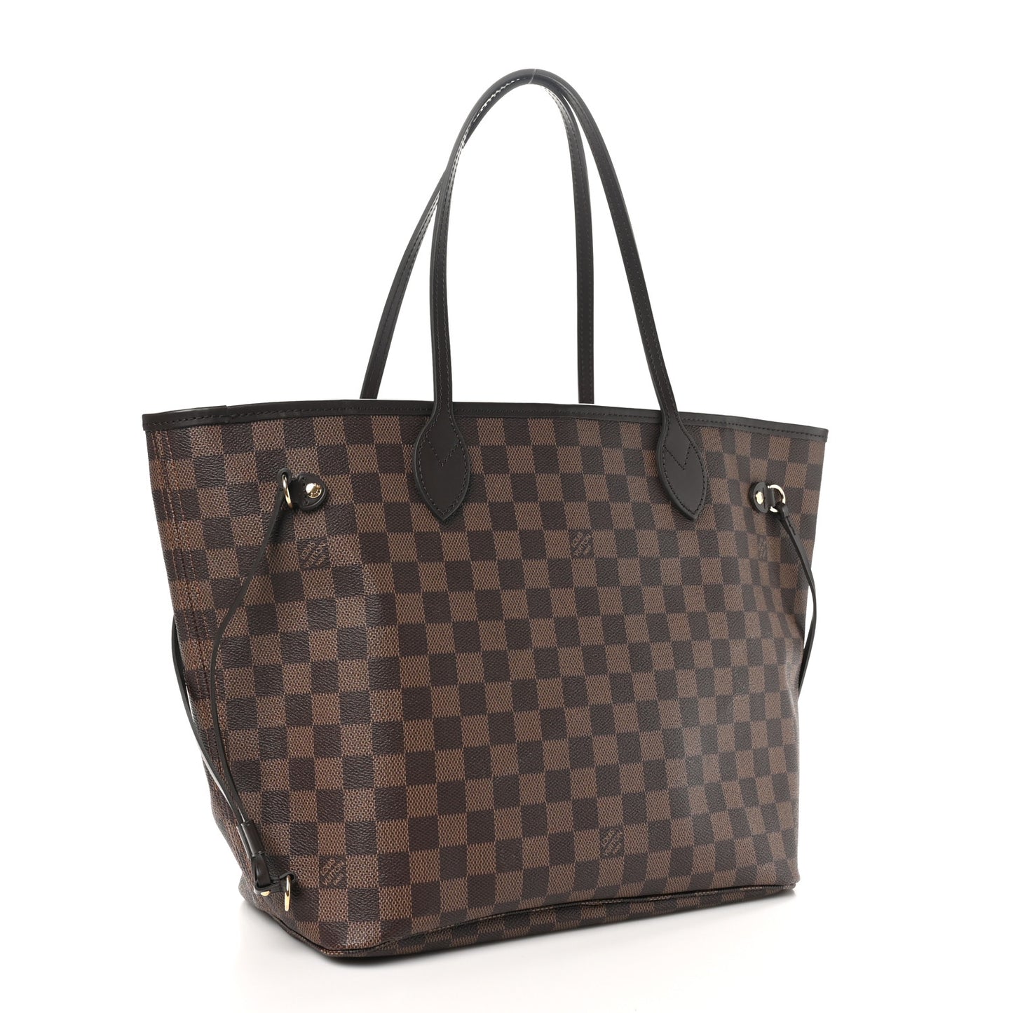 Damier Ebene Neo Neverfull MM Rose Ballerine