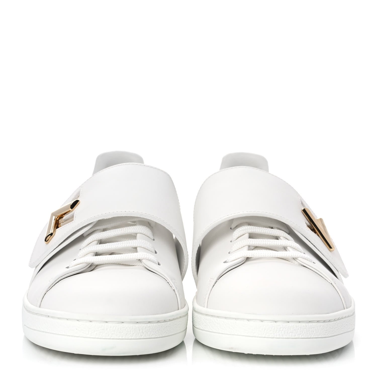 Louis Vuitton Calfskin Front Row Sneaker 38 White 2 of 9
