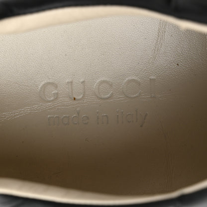 Gucci X SEGA Calfskin Logo Mens Rhyton Sneakers 9 Black 8 of 10
