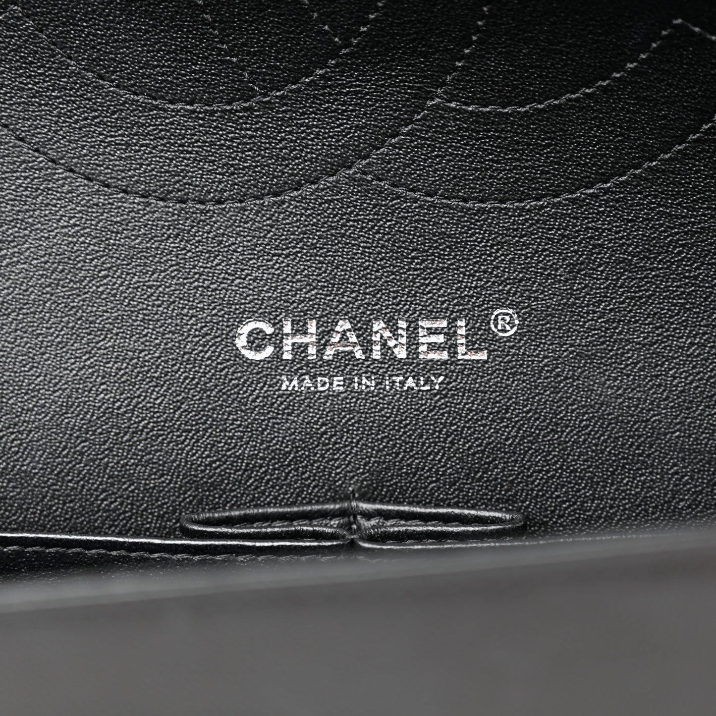 Lambskin Quilted Jumbo Double Flap So Black