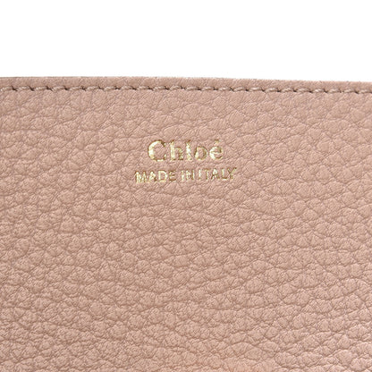 Chloe Grained Lambskin Drew Shoulder Bag Cement Pink 6 of 10
