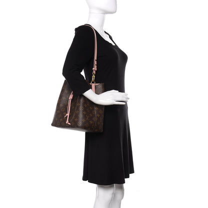 Louis Vuitton Monogram Neonoe MM Rose Poudre 2 of 8