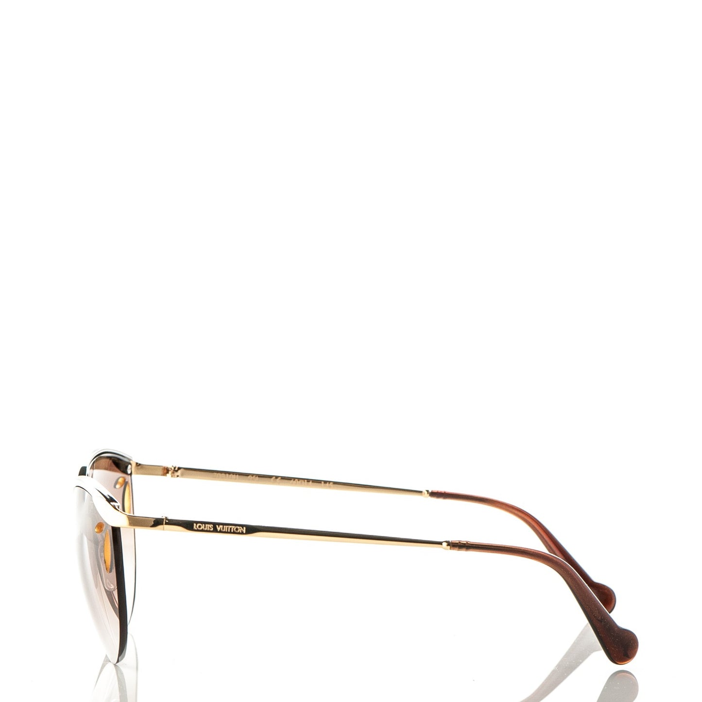 Lila Pilot Sunglasses Z0810U Brown Glitter