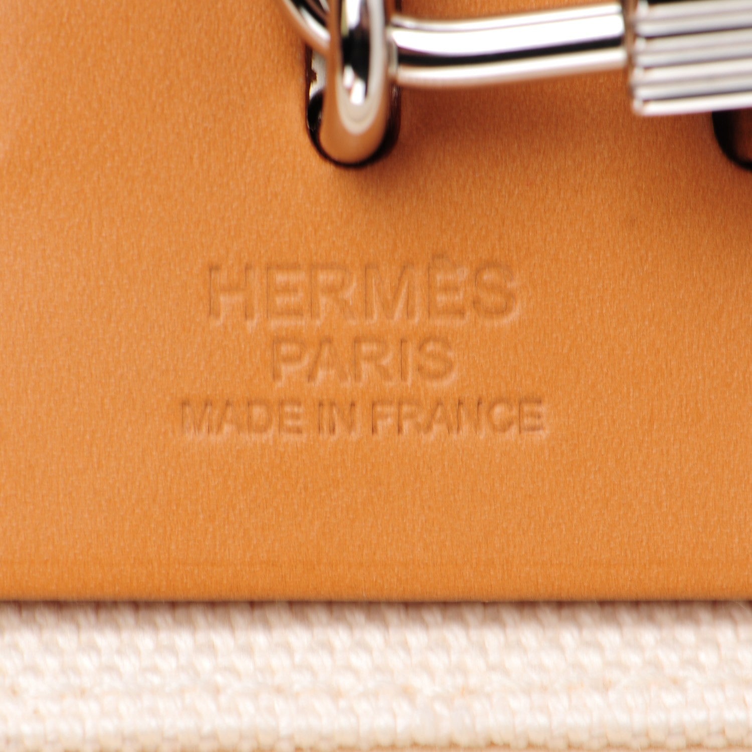 Hermes Toile Vache Hunter Herbag Zip PM White Soufre 5 of 13